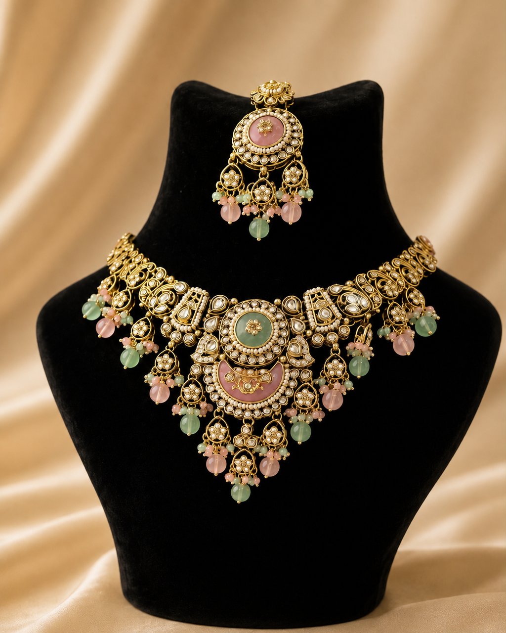 Gulnaar Pastel Bridal Set