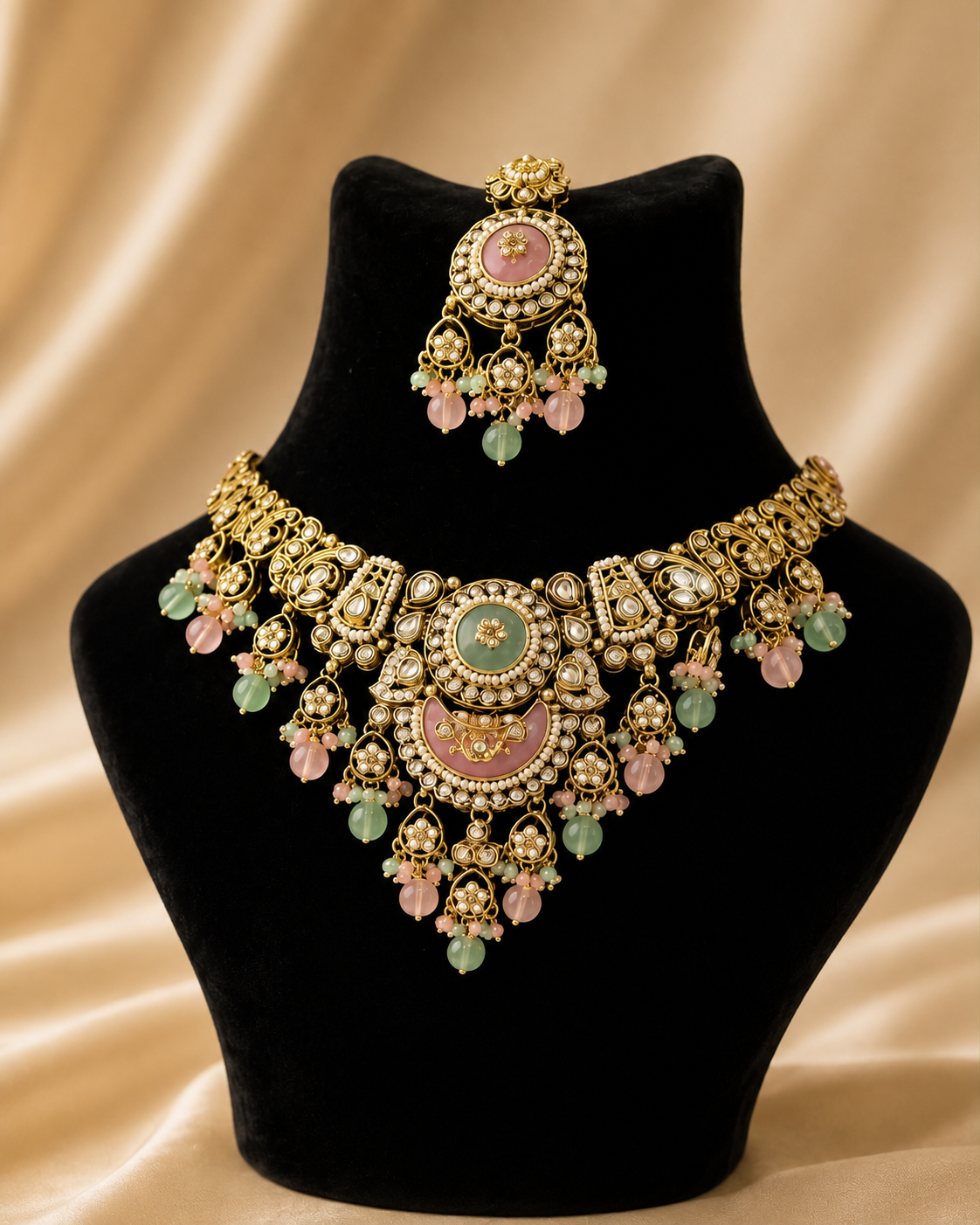 Gulnaar Pastel Bridal Set