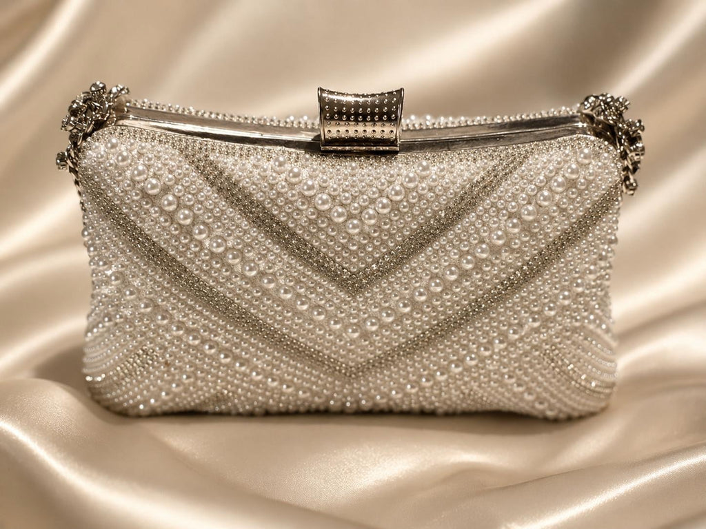 Ivory Empress Clutch