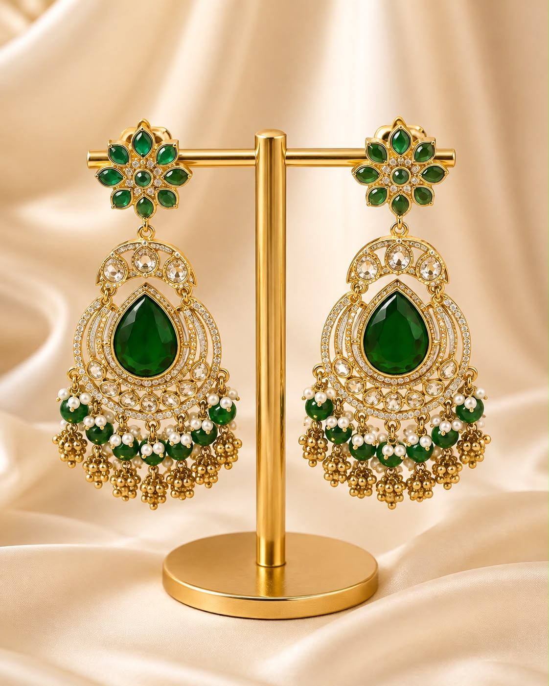 Amara Emerald Earrings