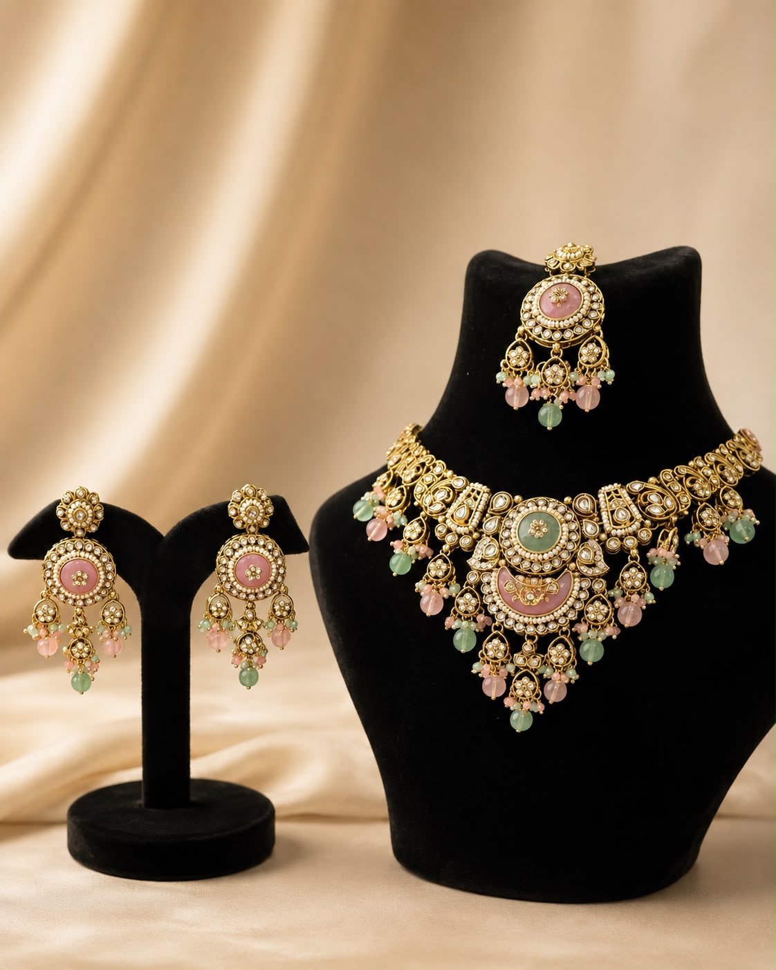 Gulnaar Pastel Bridal Set