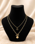 Celeste Layered Charm Necklace