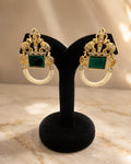 Meher Emerald Pearl Earrings