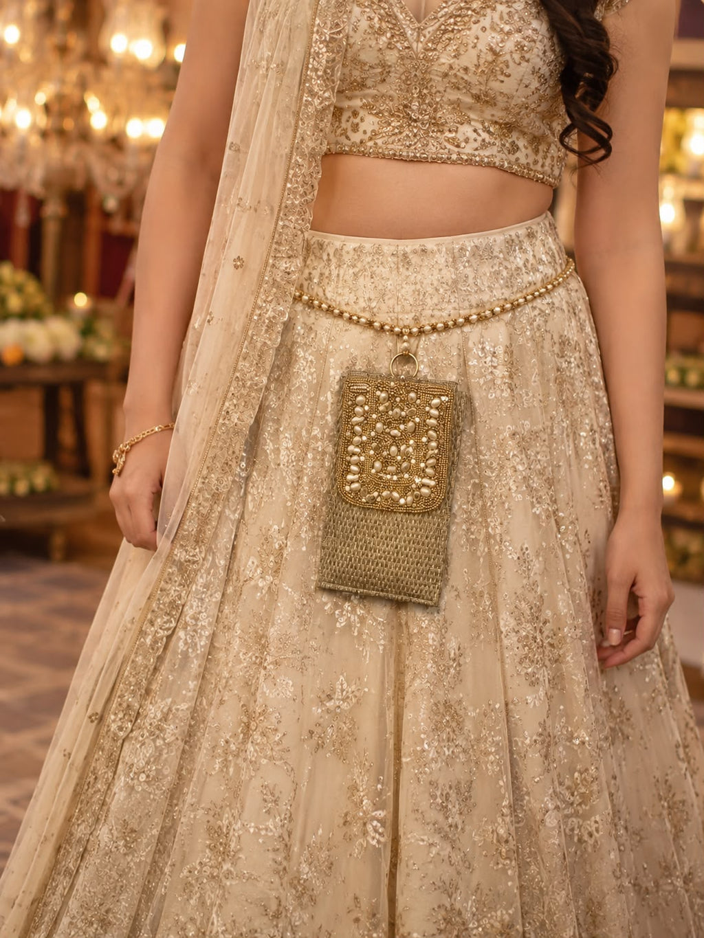 Pearl Dune Potli Pouch